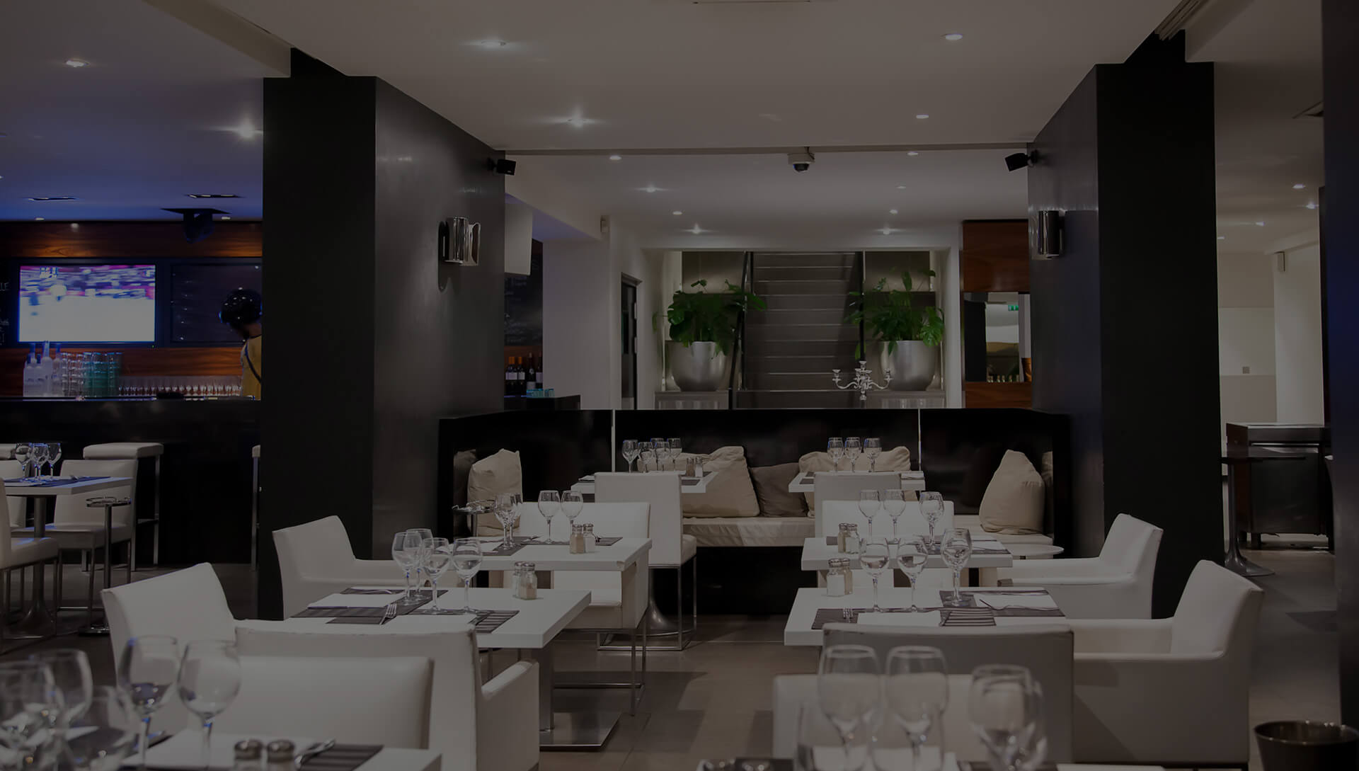 The Savory Serenade dining atmosphere